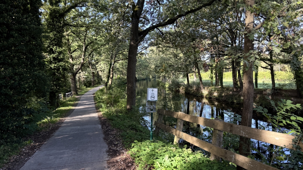 grtavcelroute eindhoven langs het kanaal