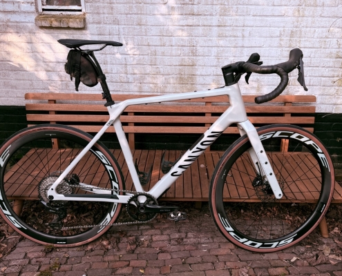 Canyon Grizl als wielrenfiets