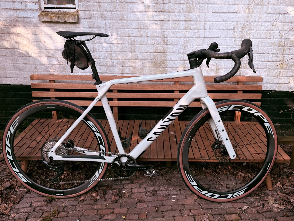 Canyon Grizl als wielrenfiets